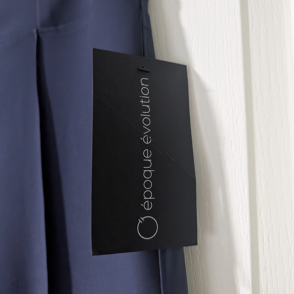 NWT epoque evolution | Jet Set Trousers In Navy Blue (Size 6) - Picture 6 of 10